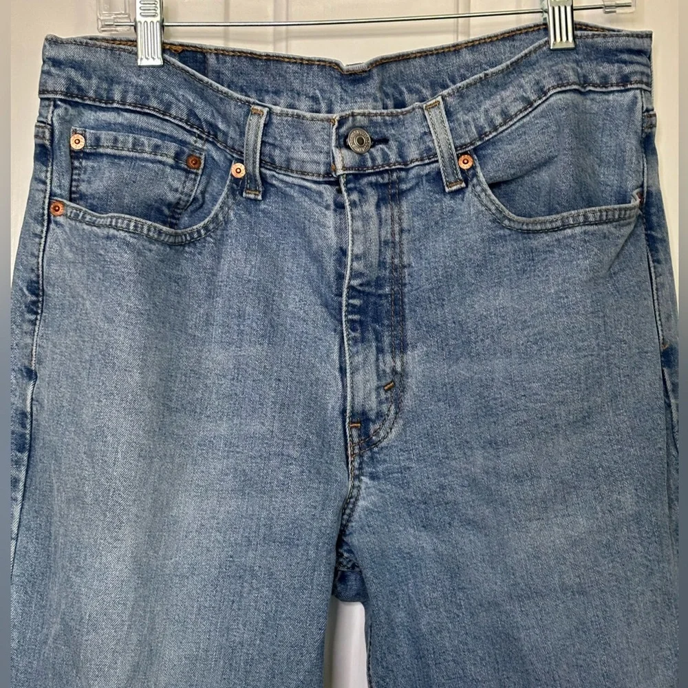 LEVI’s 550 Classic Men's Relaxed Blue Denim Jeans size 34x32
